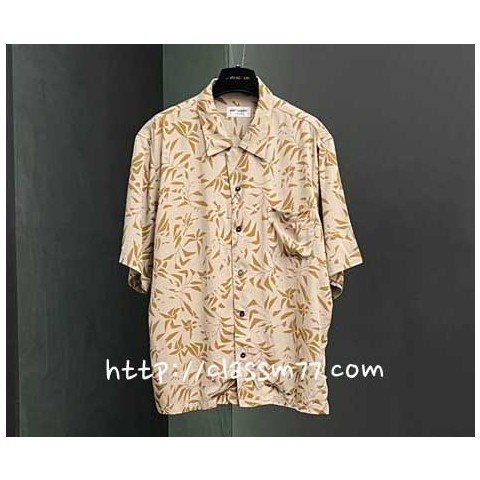 생로랑 23 한정판 반팔 셔츠 A4623