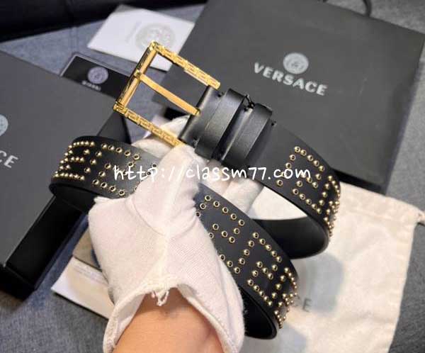 베르사체 23 한정판 4cm 벨트 F473