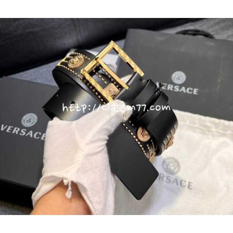 베르사체 23 한정판 4cm 벨트 F474