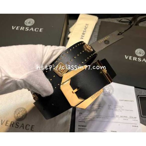 베르사체 23 한정판 4cm 벨트 F483