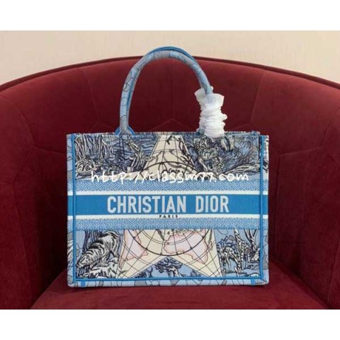 디올 23 한정판 Around The World Book Tote 가방 C1581
