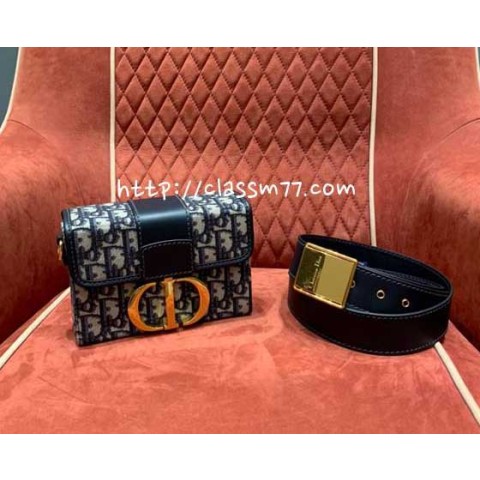 디올 23 한정판 30 Montaigne Mini Box 크로스백 가방 C1589
