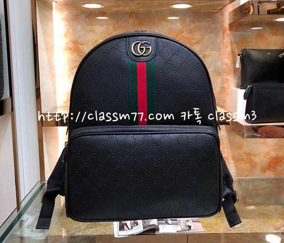 구찌 23 한정판 85011 소가죽 카프스킨 백팩 C1634
