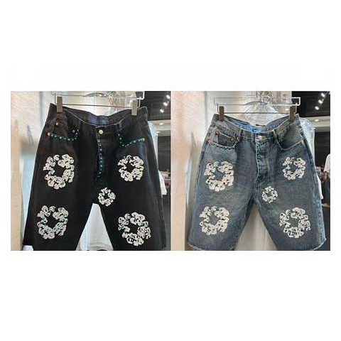 Levi's x DENIM TEARS 23 한정판 V129 청바지 반바지 A4750