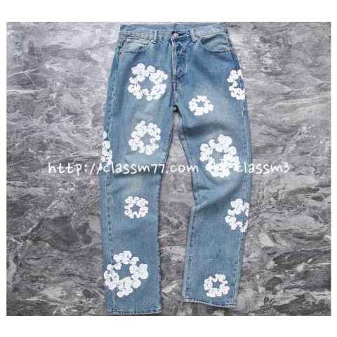 Levi's x DENIM TEARS 23 한정판 V108 청바지 긴바지 A4751