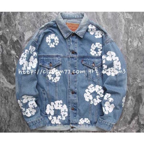 Levi's x DENIM TEARS 23 한정판 V062 긴팔 청자켓 A4756