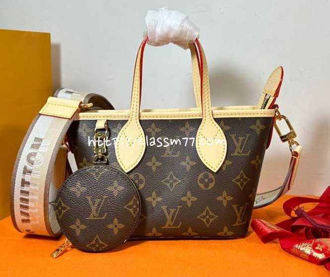 루이비통 23 한정판 Neverfull BB M46705 M46786 크로스백 가방 C1720