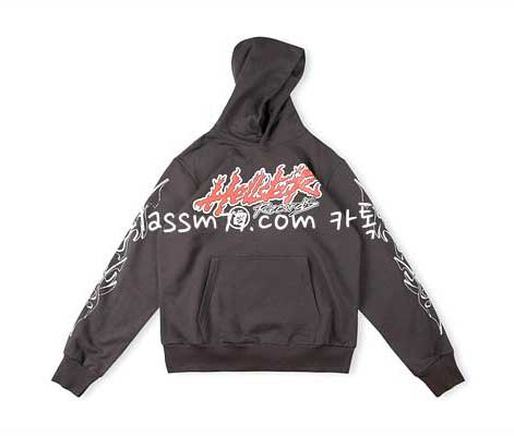 Hellstar Studios 23 한정판 Capsule 9 Hoodie 남여공용 긴팔 후드 티셔츠 A4859