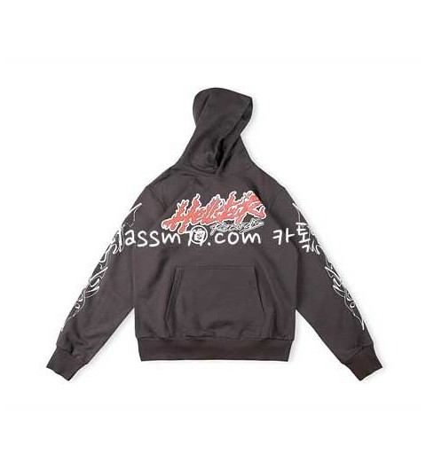 Hellstar Studios 23 한정판 Capsule 9 Hoodie 남여공용 긴팔 후드 티셔츠 A4859