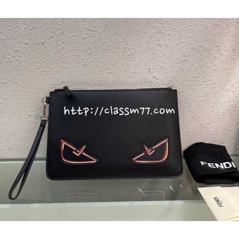 펜디 23 한정판 소가죽 카프스킨 클러치백 가방 C1740