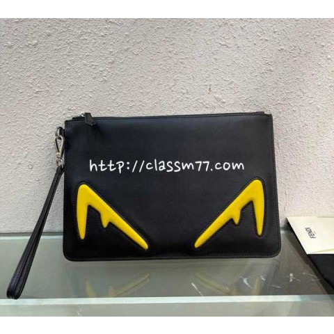 펜디 23 한정판 소가죽 카프스킨 클러치백 가방 C1743