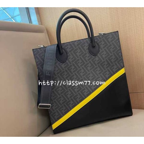 펜디 23 한정판 7VA578 소가죽 카프스킨 서류 가방 C1745