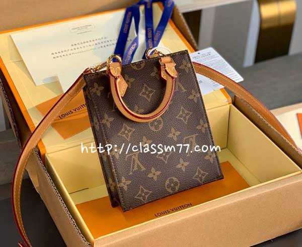 루이비통 23 한정판 Petit Sac Plat M69442 여성 크로스백 가방 C1754