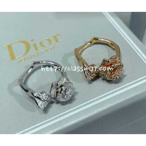 디올 23 한정판 Rose Dior Bagatelle 반지 D982