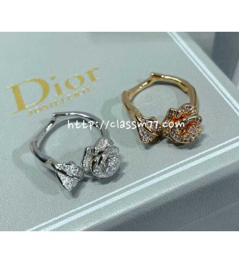 디올 23 한정판 Rose Dior Bagatelle 반지 D982