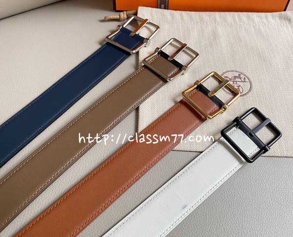 에르메스 23 한정판 3.2cm 벨트 F512