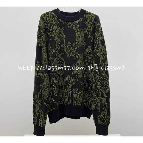 루이비통 23 한정판 긴팔 니트 A4985