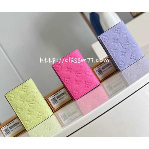 루이비통 23 한정판 Clea M82514 소가죽 카프스킨 반지갑 E295