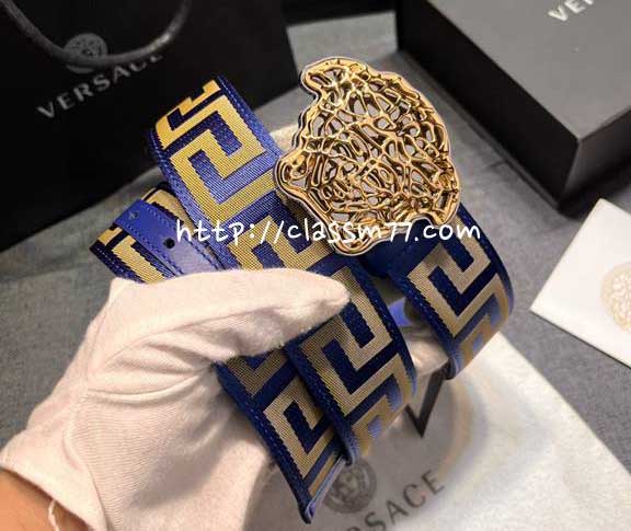 베르사체 23 한정판 4cm 벨트 F522