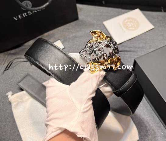 베르사체 23 한정판 4cm 벨트 F525