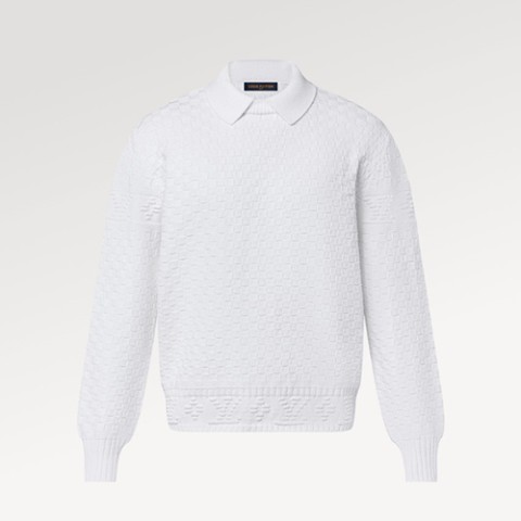 루이비통 23 한정판 다미에 울 블렌드 풀오버 A5198