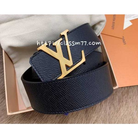 루이비통 23 한정판 4cm 양면 소가죽 카프스킨 벨트 F573