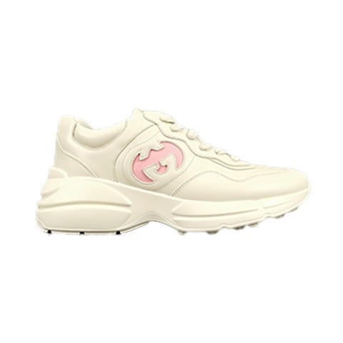 구찌 23 한정판 롸이톤 핑크 인터로킹 G 스니커즈 757887 UPG70 9564 GUCCI B1595