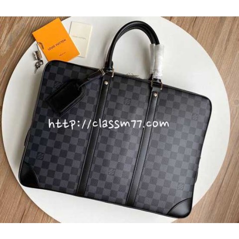 루이비통 23 한정판 Porte Documents Voyage N41125 서류 가방 C1903