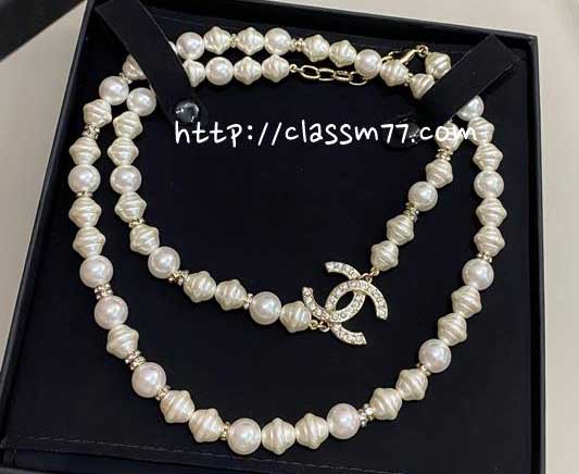 샤넬 23 한정판 목걸이 D1039