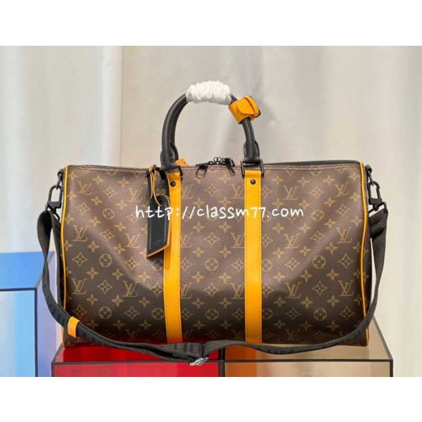 루이비통 23 한정판 Keepall Bandouliere 45 50 M46703 여행 가방 C1917