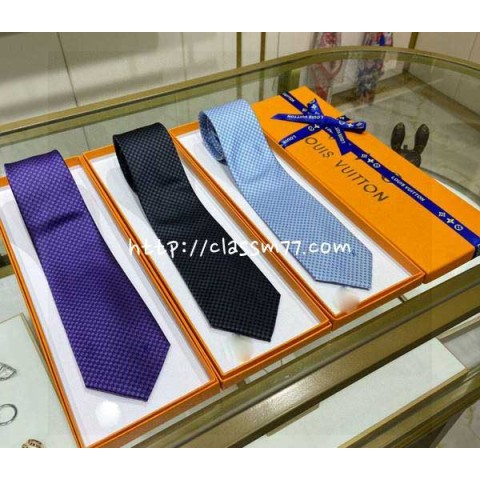루이비통 22 한정판 넥타이 D1075