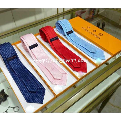 루이비통 22 한정판 넥타이 D1076