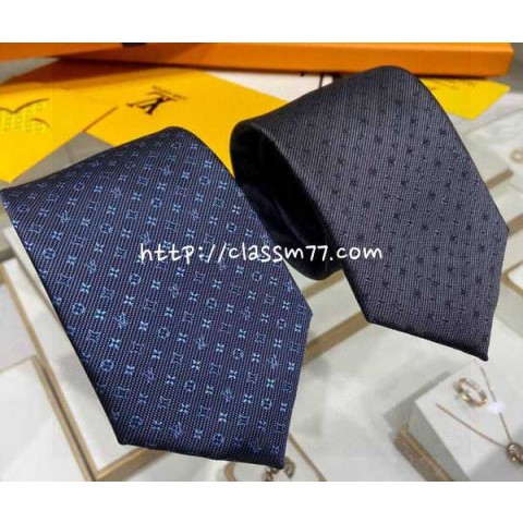루이비통 22 한정판 넥타이 D1079