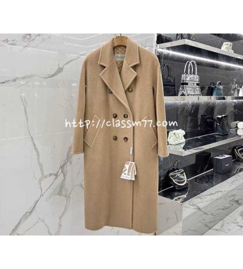 Maxmara 막스마라 23 한정판 Icon Coat 101801 양털 긴팔 정장 코트 A5935