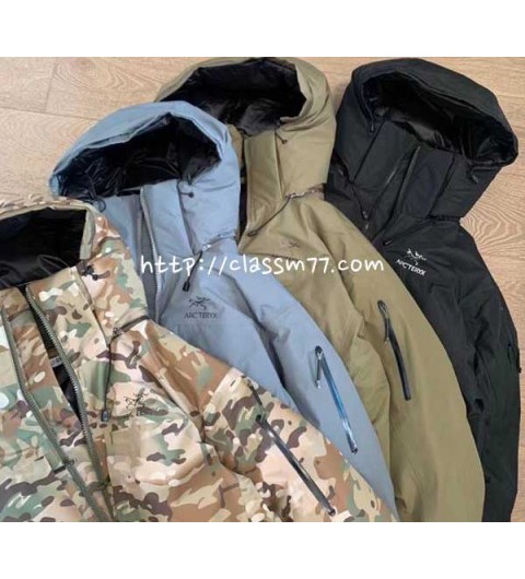 ARCTERYX 아크테릭스 23 한정판 오리털 긴팔 후드 패딩 자켓 A6015