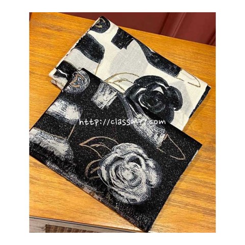 샤넬 24 한정판 양털 목도리 D1183