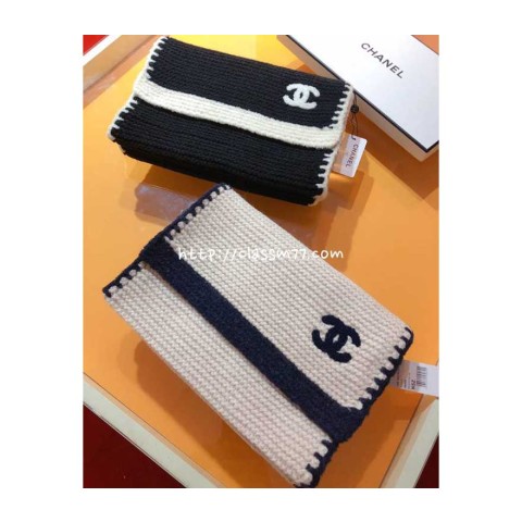 샤넬 24 한정판 RCC2240 양털 목도리 D1186