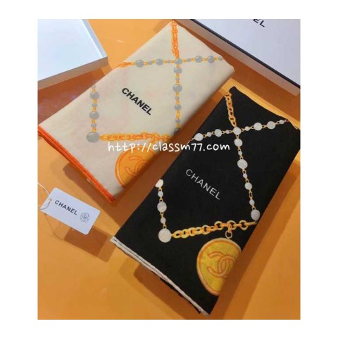 샤넬 24 한정판 RCC2335 양털 목도리 D1187