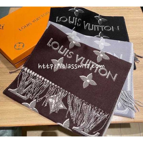 루이비통 24 한정판 양털 목도리 D1207