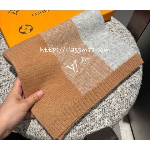 루이비통 24 한정판 양털 목도리 D1228