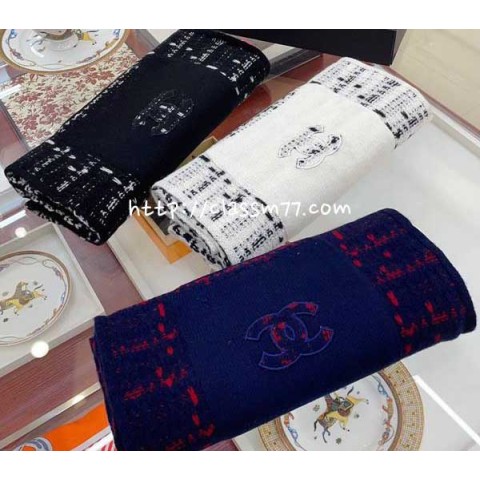 샤넬 24 한정판 양털 목도리 D1253