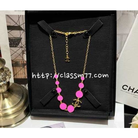 샤넬 24 한정판 목걸이 D1283