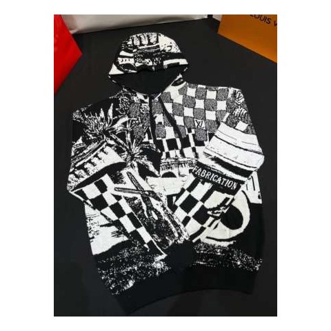 루이비통 24 한정판 파리지앵 콜라주 후디 A6598