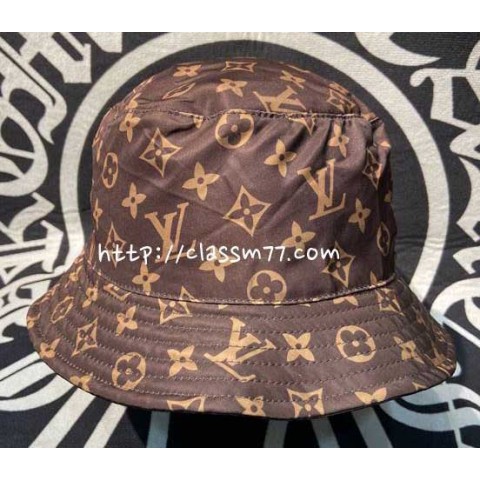 루이비통 24 한정판 양면 버킷햇 모자 D1506