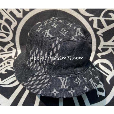 루이비통 24 한정판 양면 버킷햇 모자 D1508