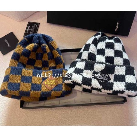 루이비통 24 한정판 비니 모자 D1525