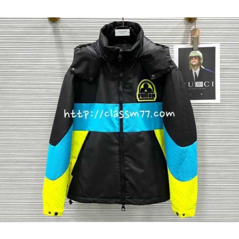 루이비통 24 한정판 거위털 긴팔 후드 패딩 자켓 A6718