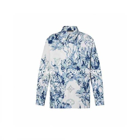 루이비통 24 한정판 긴팔 셔츠 A6784