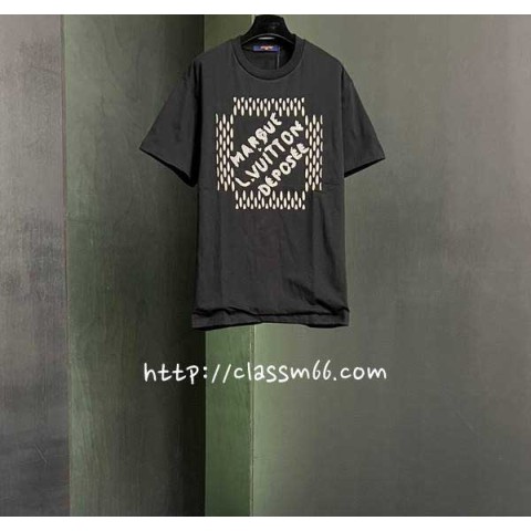 루이비통 24 한정판 남여공용 반팔 티셔츠 A6809