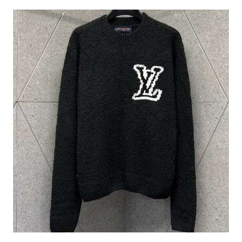 루이비통 24 한정판 LV로고 스웨터 블랙 A6881